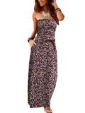 Damen trägerloses Off-Shoulder Maxikleid – Bild 7 | LuxeStyle