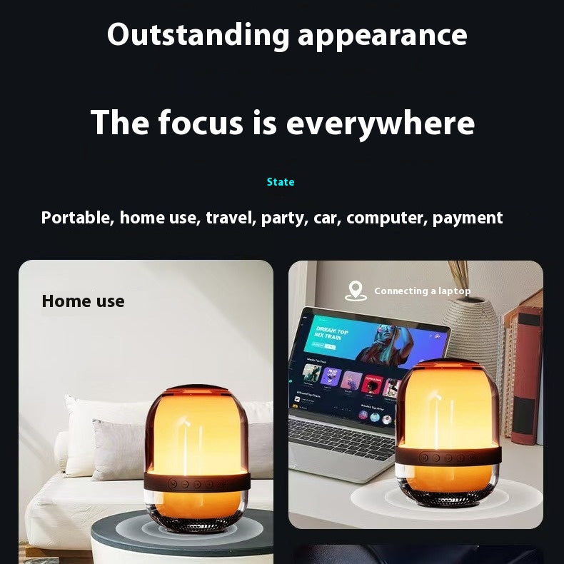 Transparenter Bluetooth-Lautsprecher 13,6×12 cm – Bild 4 | LuxeStyle
