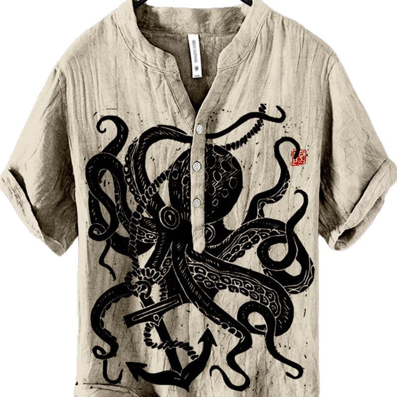 Herren Langarmshirt mit 3D-Streifenmuster – Bild 4 | LuxeStyle