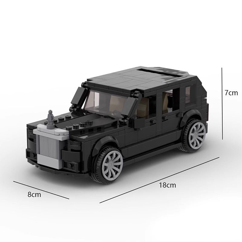 Baustein-Set Luxus-Limousine – Spielzeugauto zum Bauen – Bild 5 | LuxeStyle