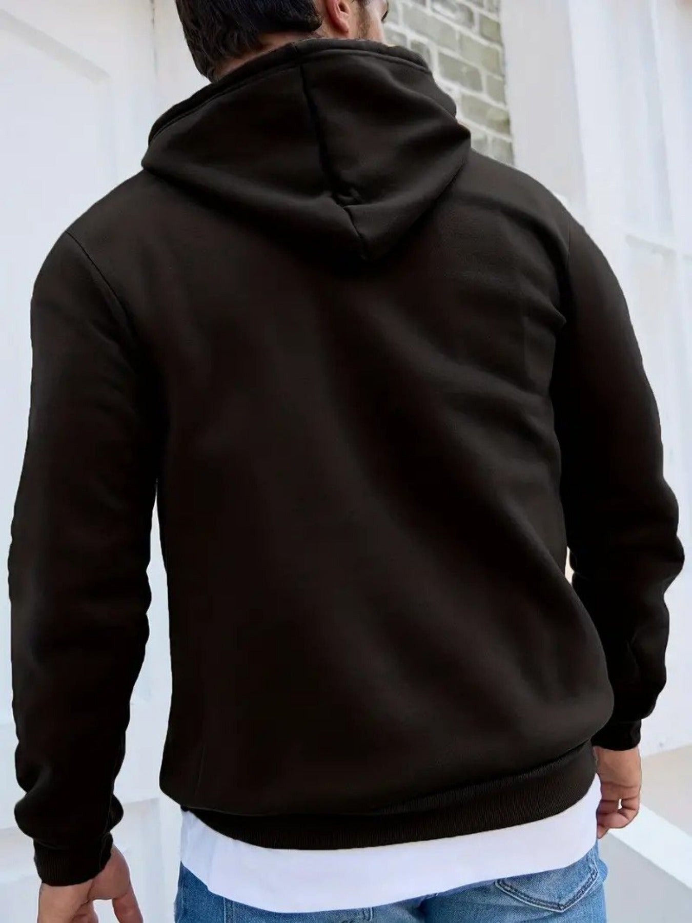 Freizeit-Hoodie mit Kordelzug
