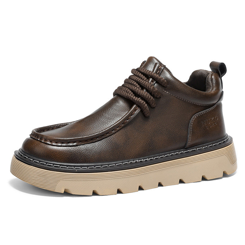 Retro Martin Plattform Arbeitsstiefel Herren – Bild 5 | LuxeStyle