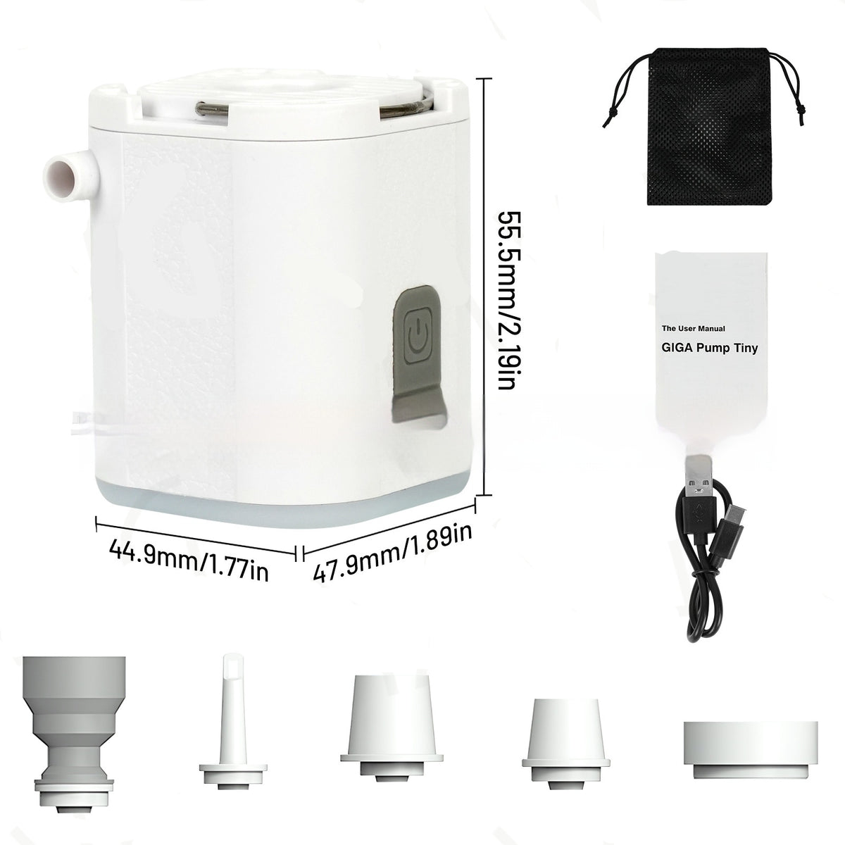 Mini tragbare Luftpumpe – Dual-Purpose – Bild 7 | LuxeStyle