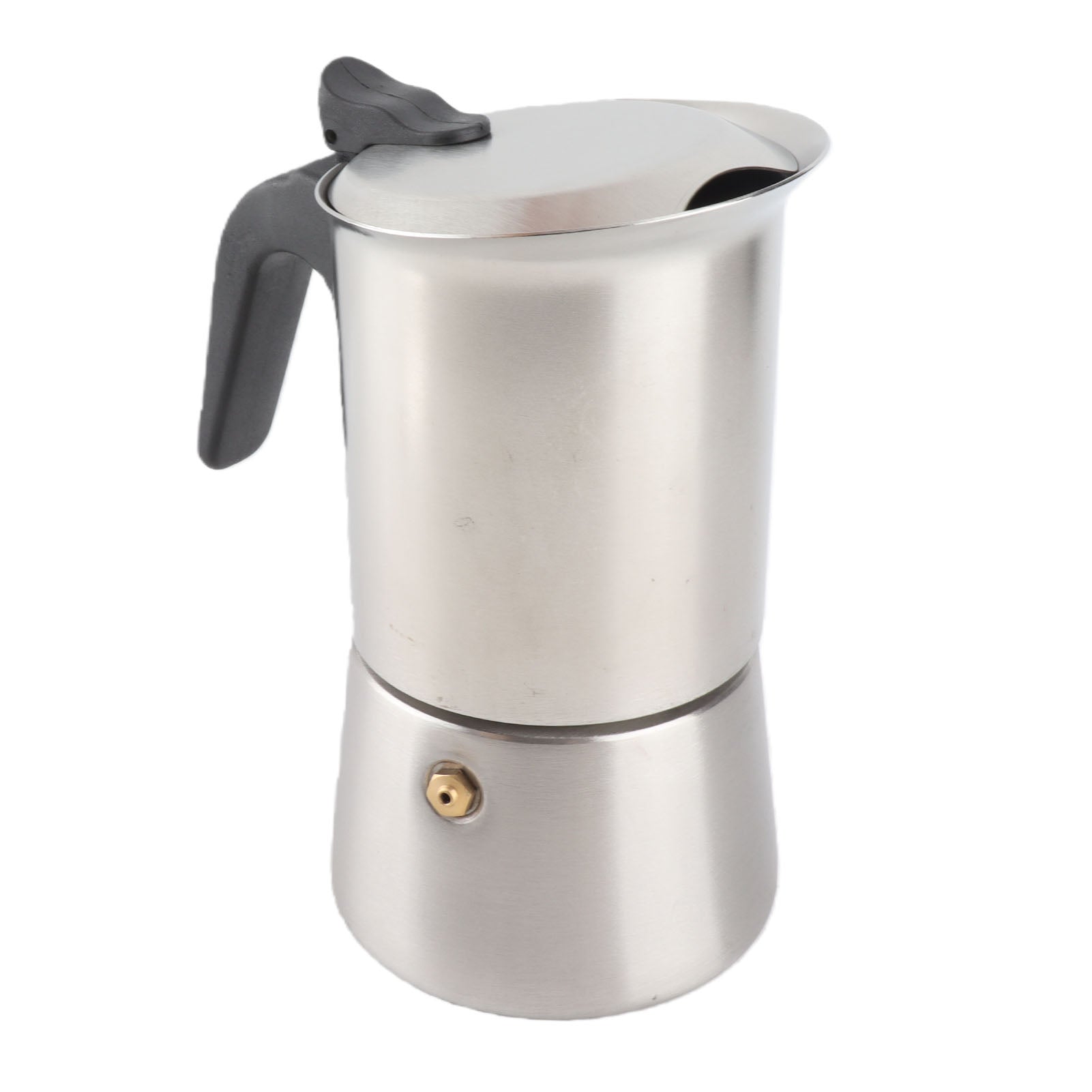 Moka Pot aus 304 Edelstahl mit Einzelventil