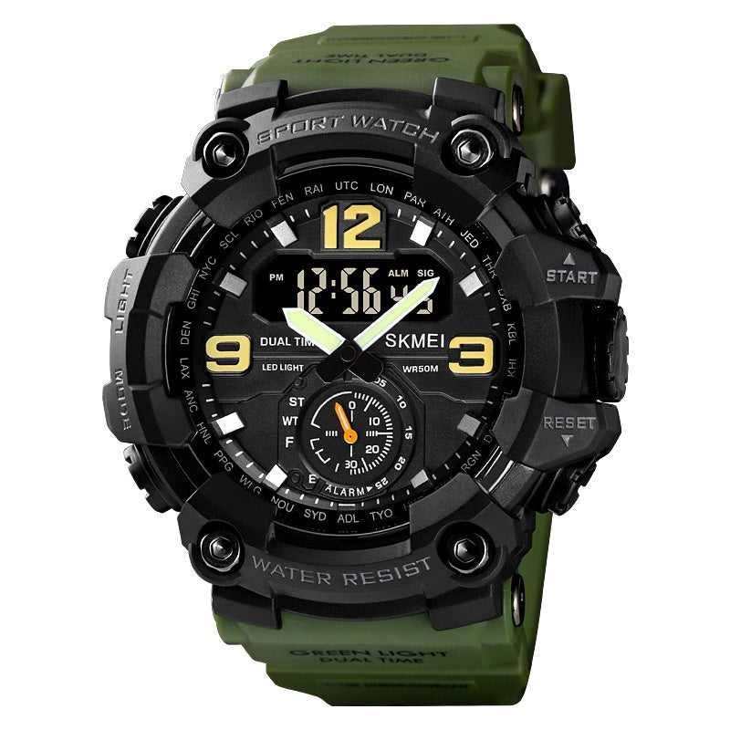 Robuste Outdoor-Sportuhr mit grossem Digitaldisplay