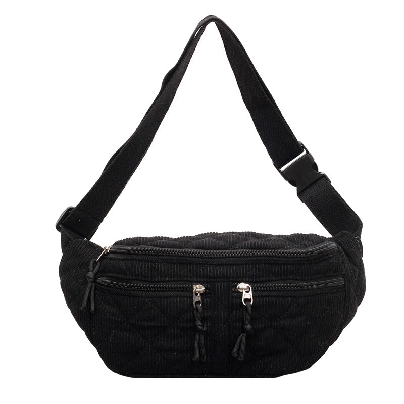 Klassische Corduroy-Tasche