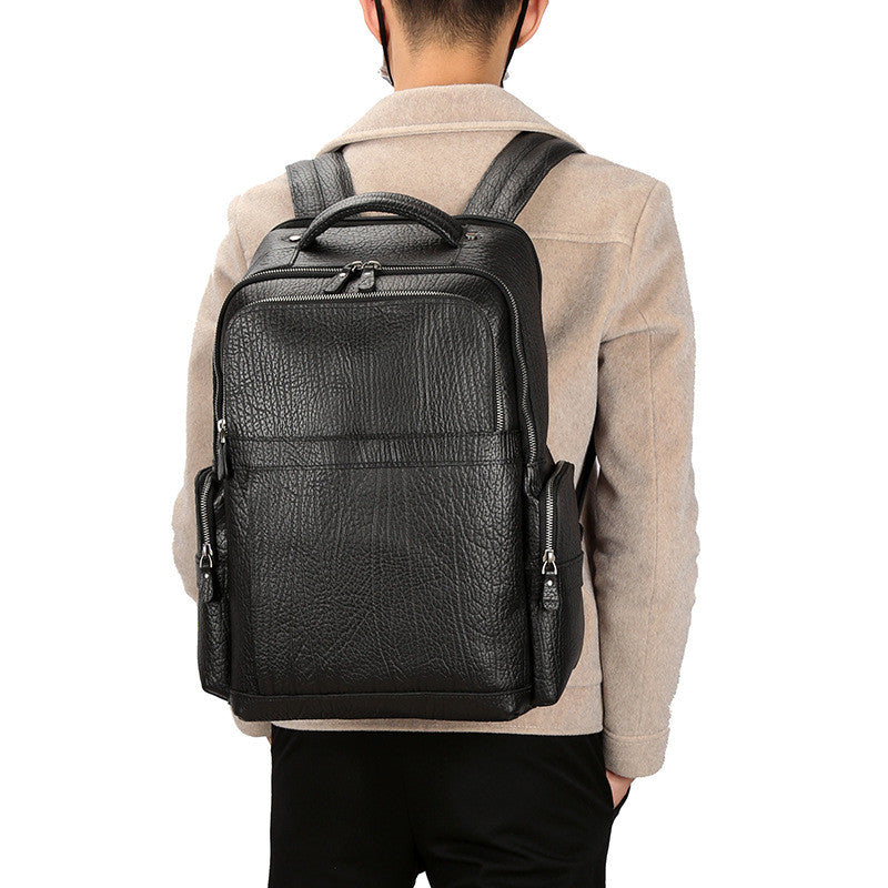 Computer-Rucksack aus Rindsleder | LuxeStyle