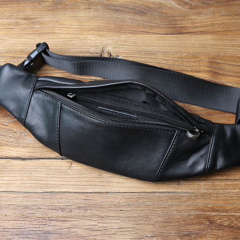 Echtes Leder Brusttasche für Herren – Bild 2 | LuxeStyle