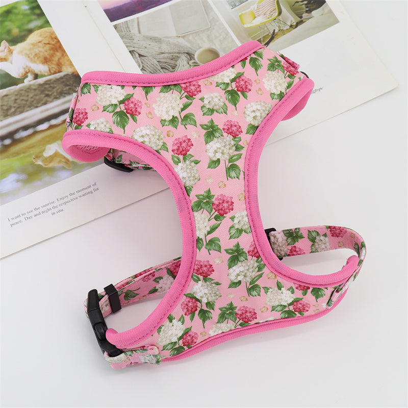 Hundegeschirr mit Leine Blumendekor – Bild 5 | LuxeStyle