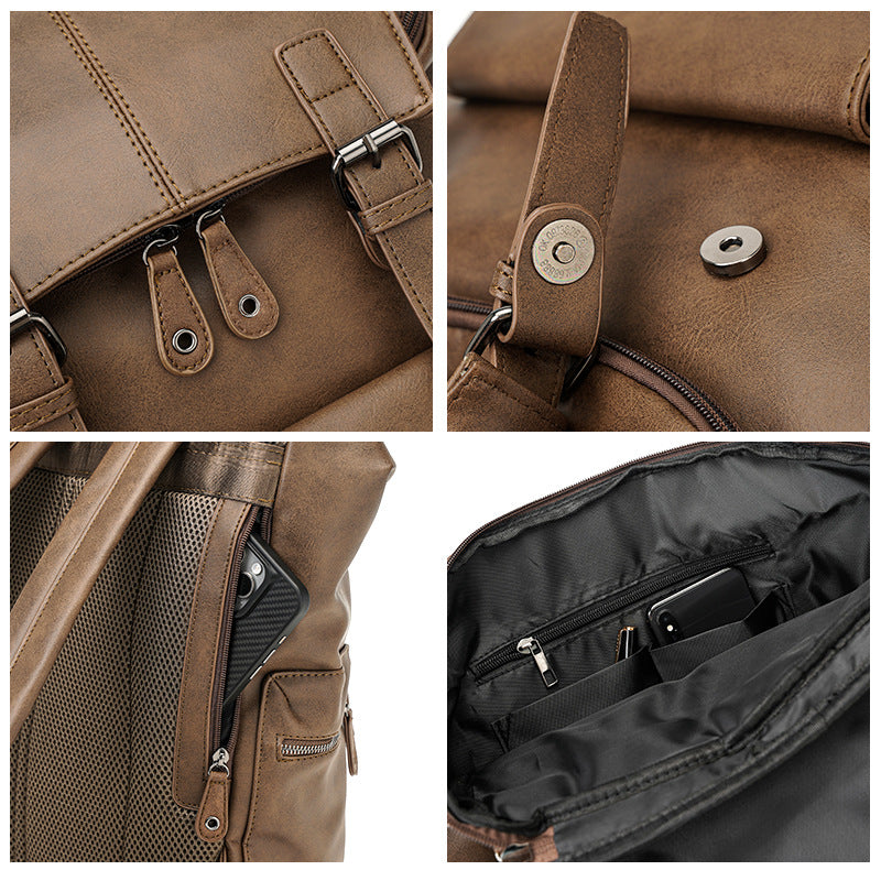 Grosser Retro Rucksack für Herren