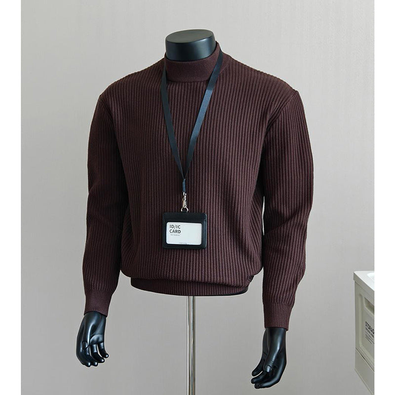 Herren Rollkragenpullover aus Strick – Bild 11 | LuxeStyle