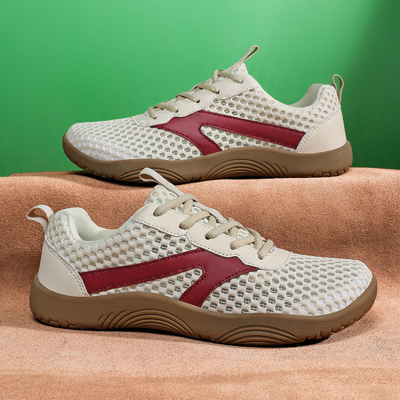 Atmungsaktive Herrenschuhe für breite Füsse
