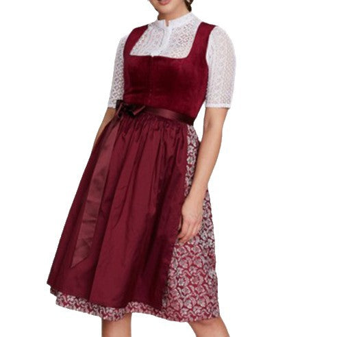 Zweiteiliges Damenkleid mit 3D-Effekt | LuxeStyle