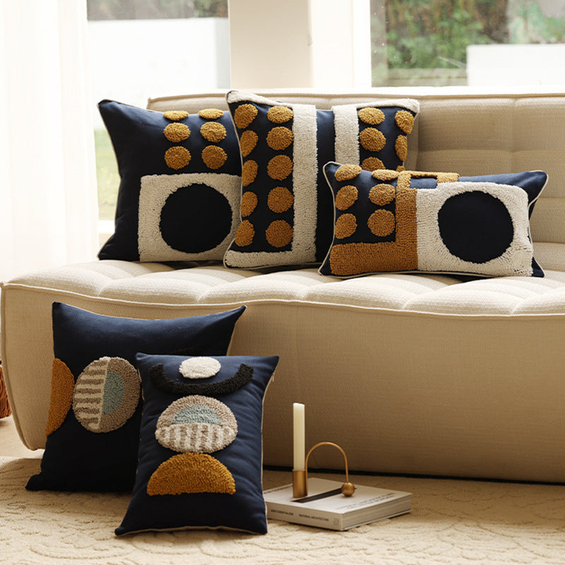 Loop-Tufted Stickerei-Kissenbezug 30x50 cm – Bild 3 | LuxeStyle