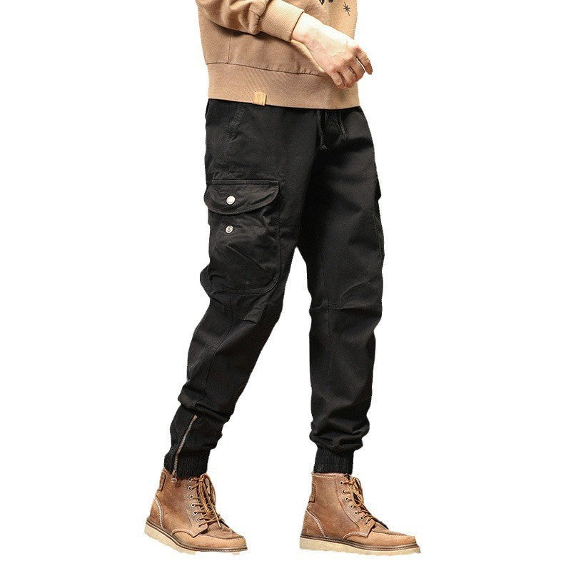 Herren Overalls Slim Fit Ankelband