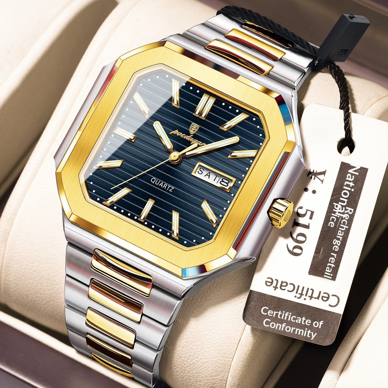 Dünnes Wasserdichtes Herrenarmband