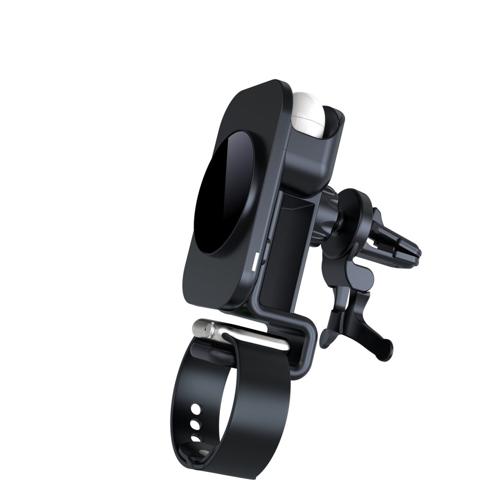 S6 Magnetisches 3-in-1 Auto-Wireless-Ladegerät