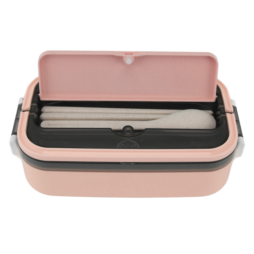 Bento Lunchbox aus 316 Edelstahl, 700ml, Babyrosa