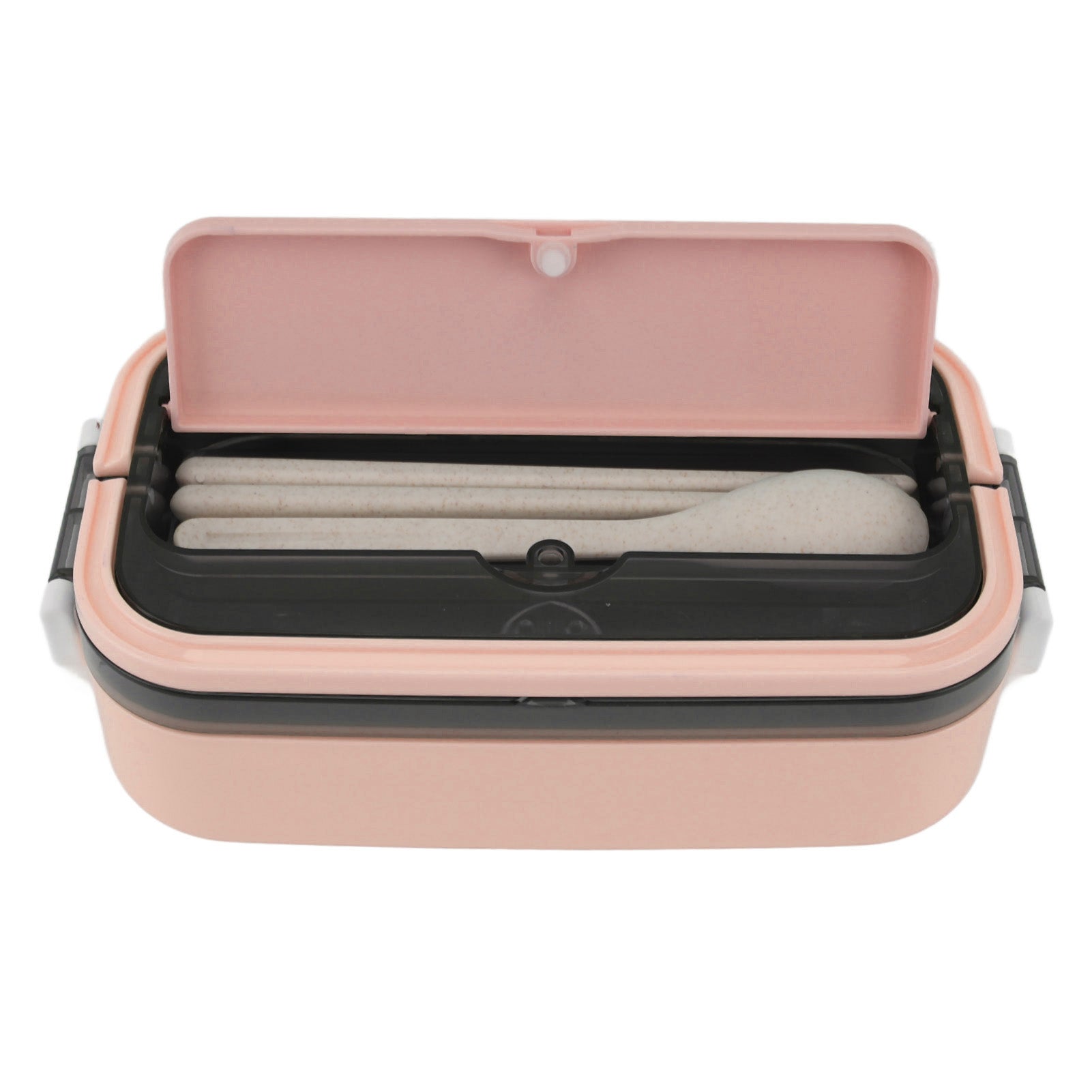 Bento Lunchbox aus 316 Edelstahl, 700ml, Babyrosa