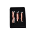 Stahl-Nagelschneider-Set in Roségold & Nickel | LuxeStyle