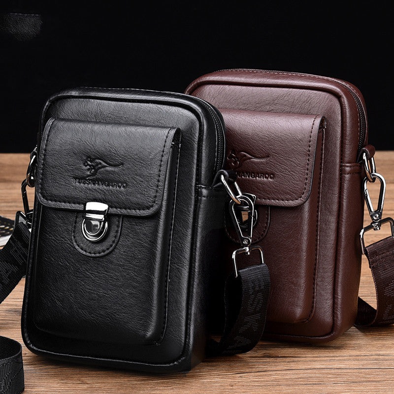 Handliche Umhängetasche für Herren – Bild 5 | LuxeStyle