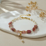 Farbe: Naturperle Rosa Kristall