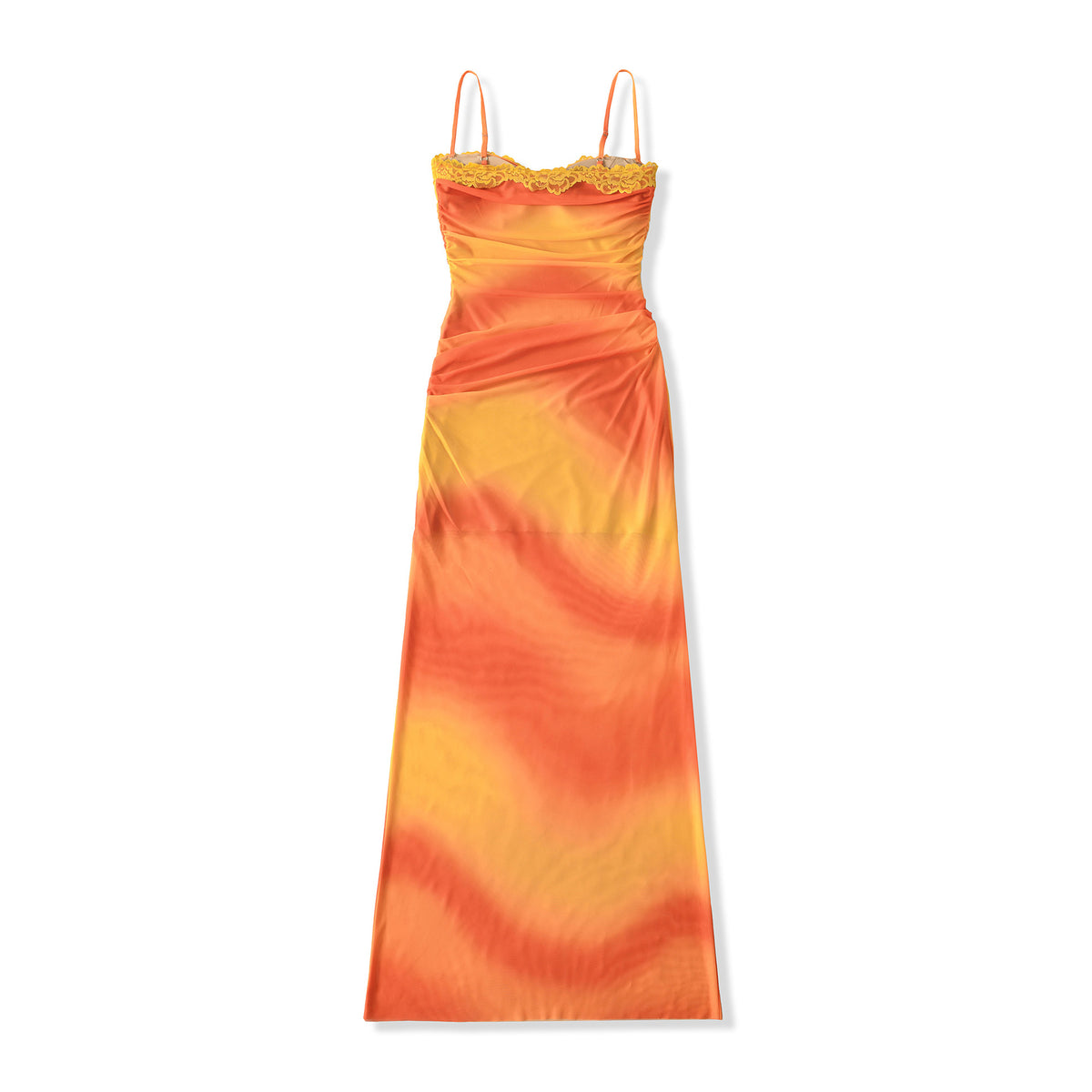 Mesh-Trägerkleid mit integriertem BH – Bild 4 | LuxeStyle