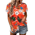 Bluse mit Blumenmuster, locker geschnitten
