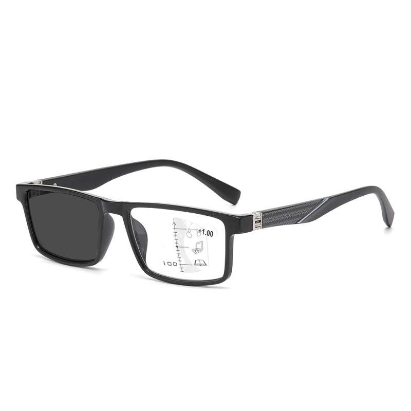 Multifokale Photochrome Blaulichtfilter-Brille