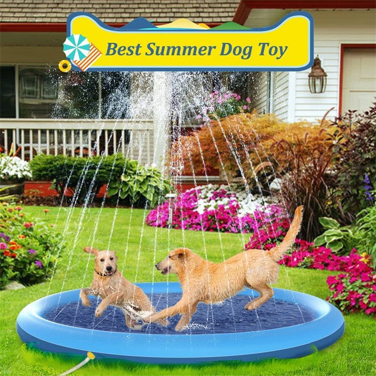 Rutschfester Wasser-Spielmatte für Kinder & Hunde