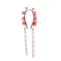 Hanfu Haar-Reif mit Glasblüten | LuxeStyle