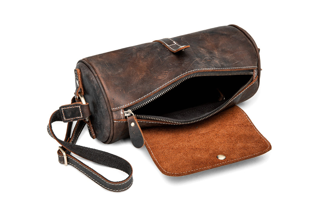 Cylinder Mini-Umhängetasche – Bild 2 | LuxeStyle