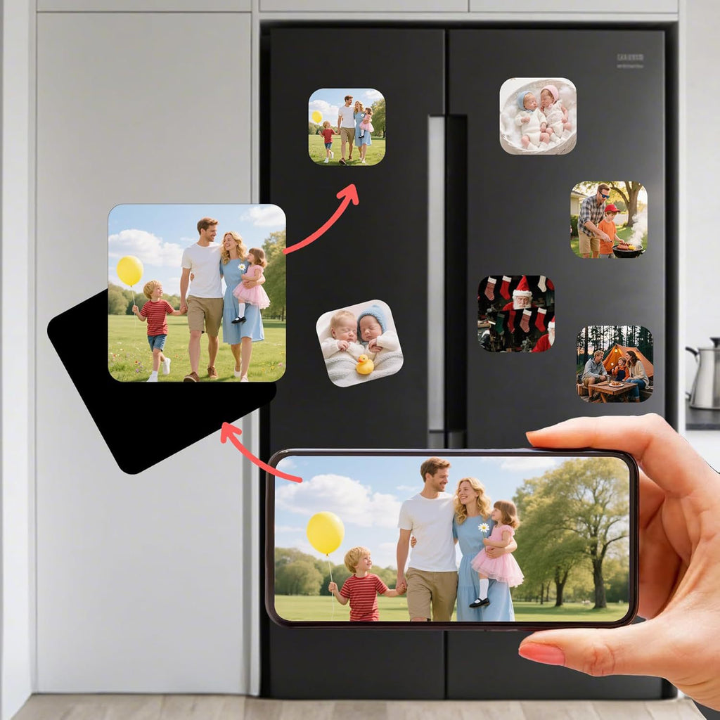 DIY Acryl-Magnete für Kühlschrank