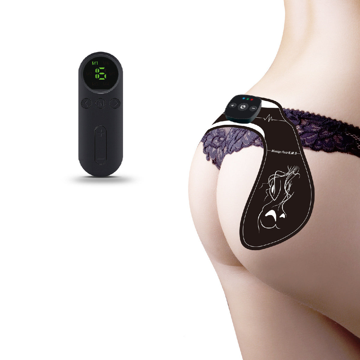 Kabelloser Hüft-Sticker für zuhause | LuxeStyle