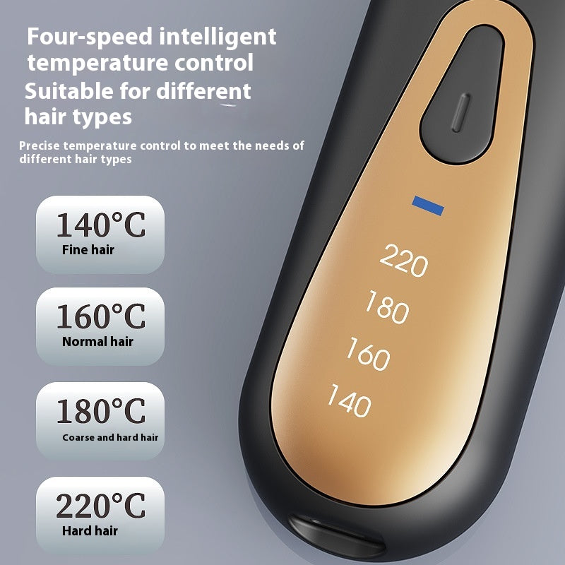 Kabelloser 2-in-1 Ionen-Haarglätter & Lockenstab