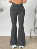 Bootcut Hose mit V-Bund – Ansicht 2