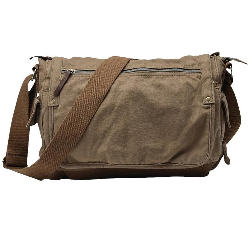 Robuste Umhängetasche aus Canvas | LuxeStyle