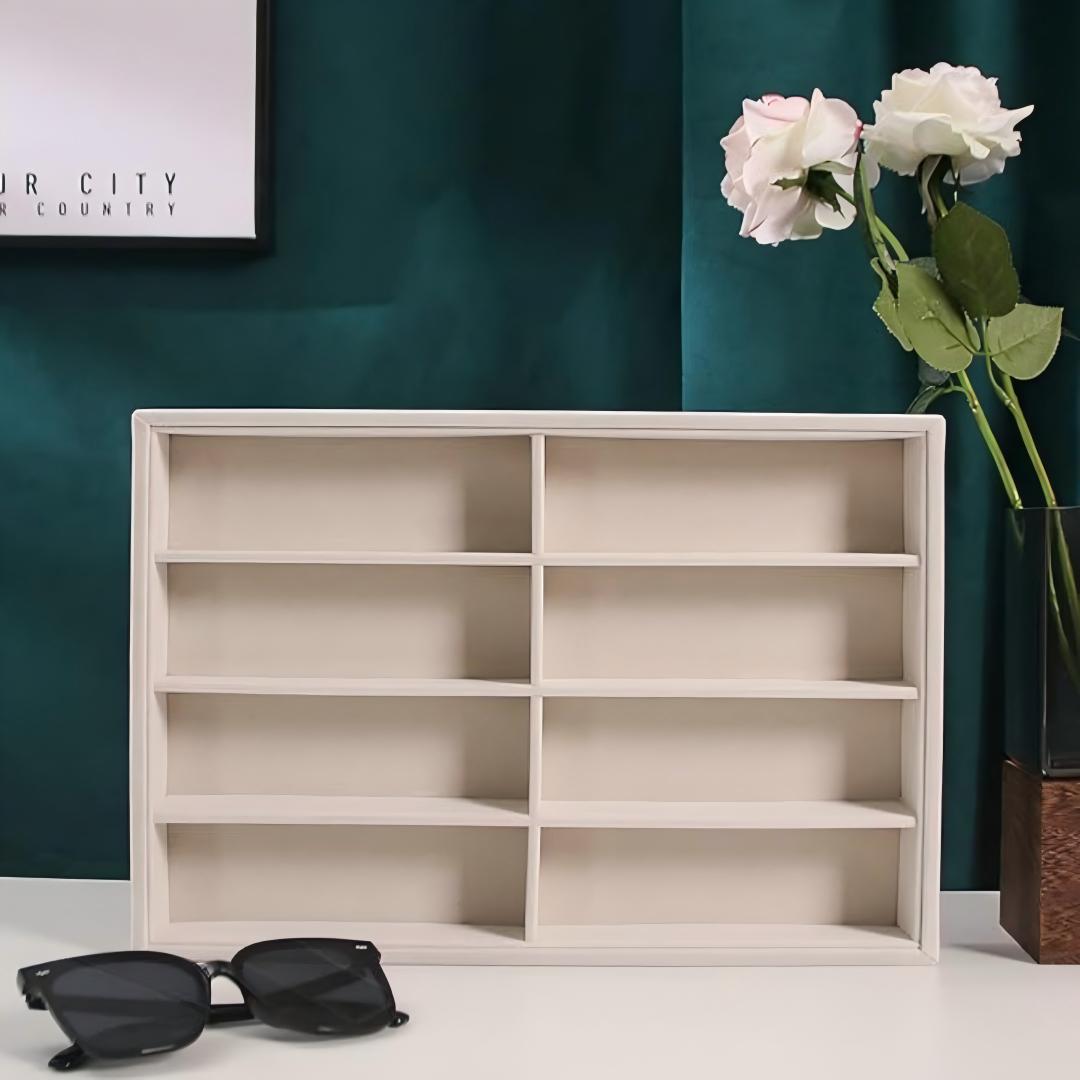 Sonnenbrillen-Aufbewahrungsbox mit 8 Fächern – Bild 3 | LuxeStyle
