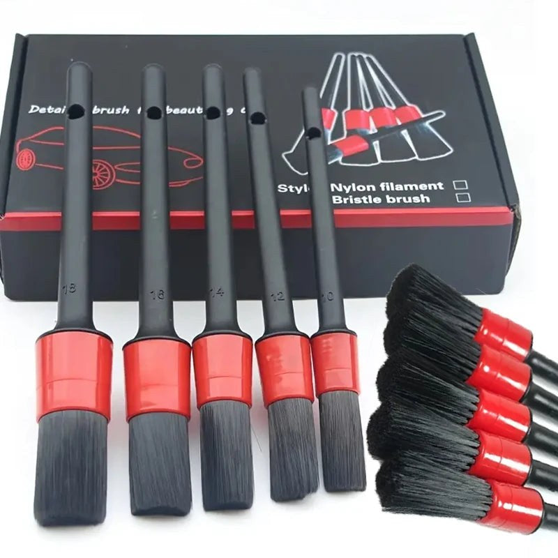 Detail-Bürsten Set 7-tlg Auto-Innenraum – LuxeStyle Schweiz