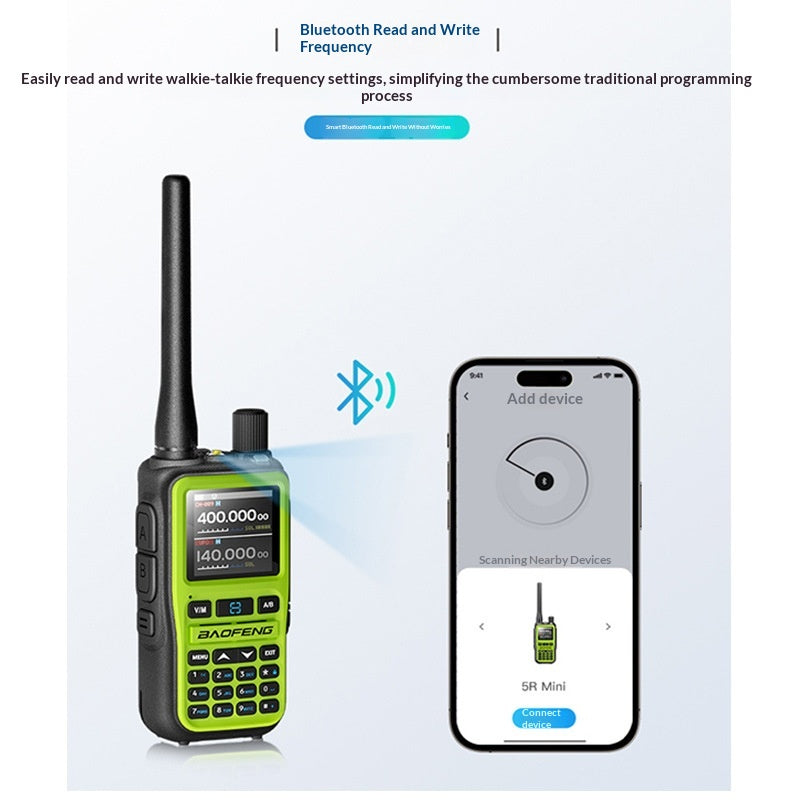 Walkie-Talkie mit Frequenz-Scanning – Ansicht 2