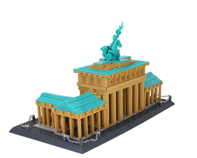 Bausteine Modell Brandenburger Tor für Kinder – Bild 6 | LuxeStyle