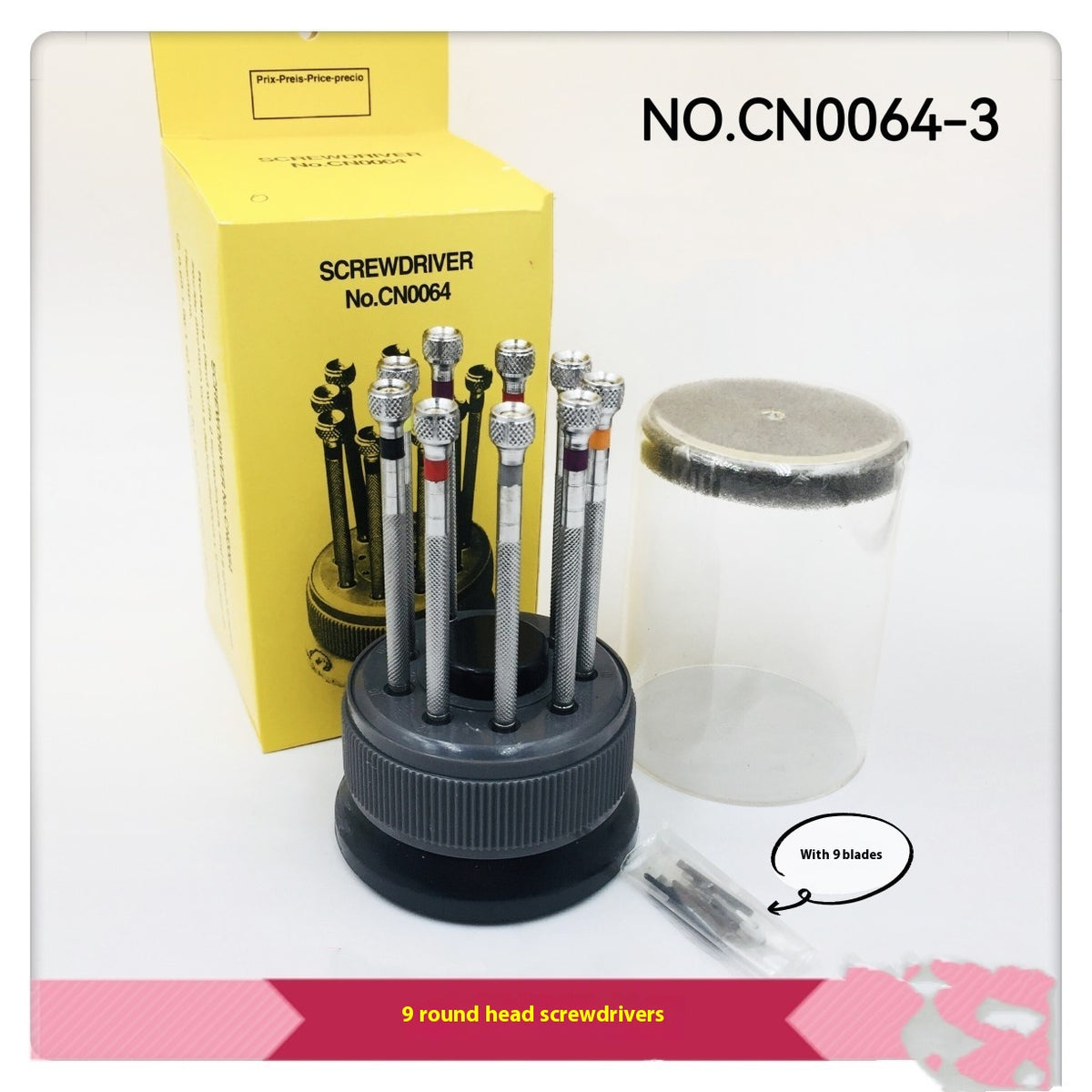 Uhren-Reparatur-Schraubendreher-Set (9-teilig) – Bild 6 | LuxeStyle