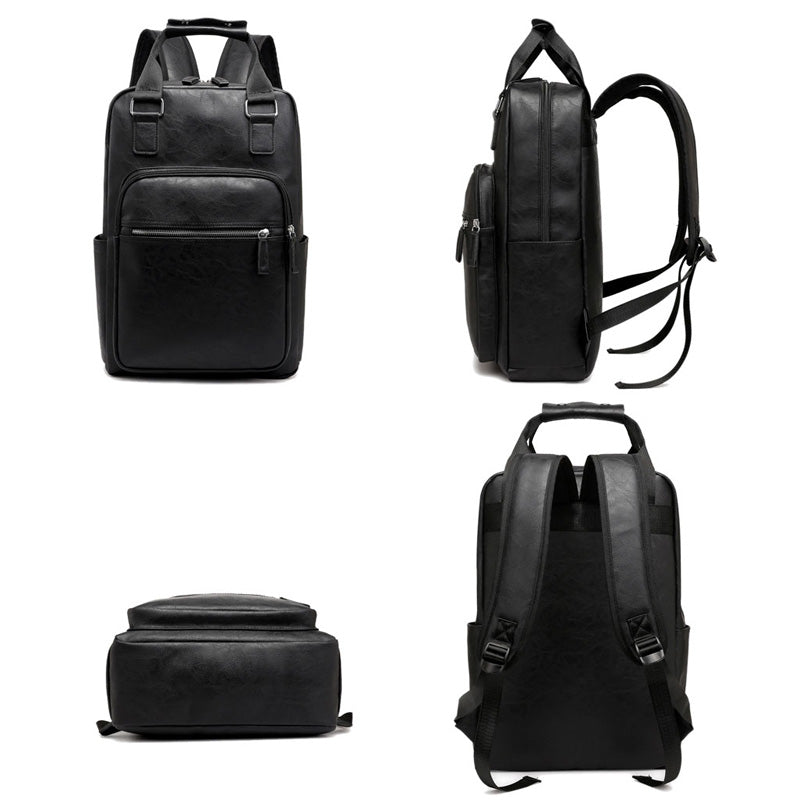 Business-Rucksack aus PU-Leder – Bild 5 | LuxeStyle