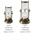Glas-Sanduhr mit drehbarer Krone
