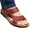 Herren-Sandalen aus Rindsleder – Bild 1 | LuxeStyle