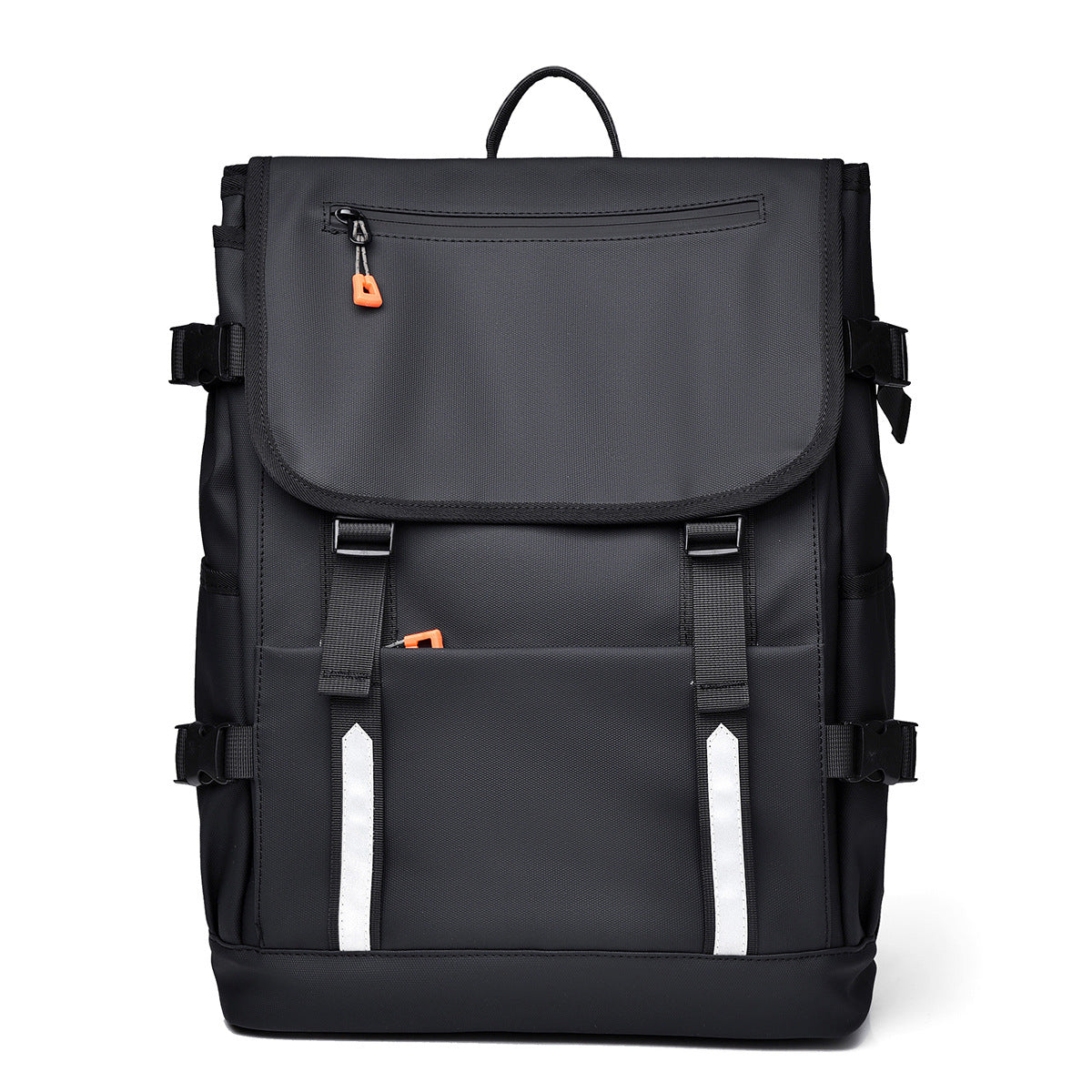 Grosser Rucksack für Geschäftsreisen – Schwarz/ Grau – Bild 4 | LuxeStyle