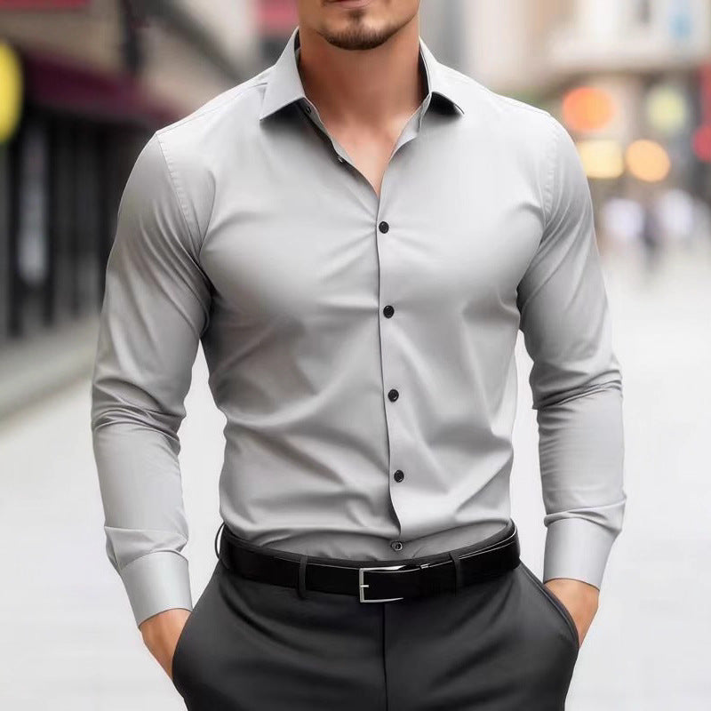 Business Hemd Slim Fit für Herren – Bild 5 | LuxeStyle