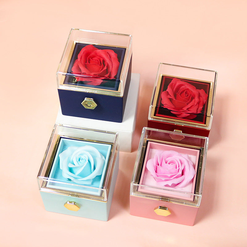 Rosenbox mit Drehfunktion