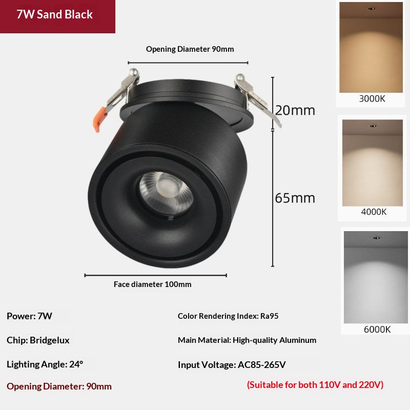 LED-Spots mit Schwenkfunktion für Wohnzimmer – Bild 5 | LuxeStyle