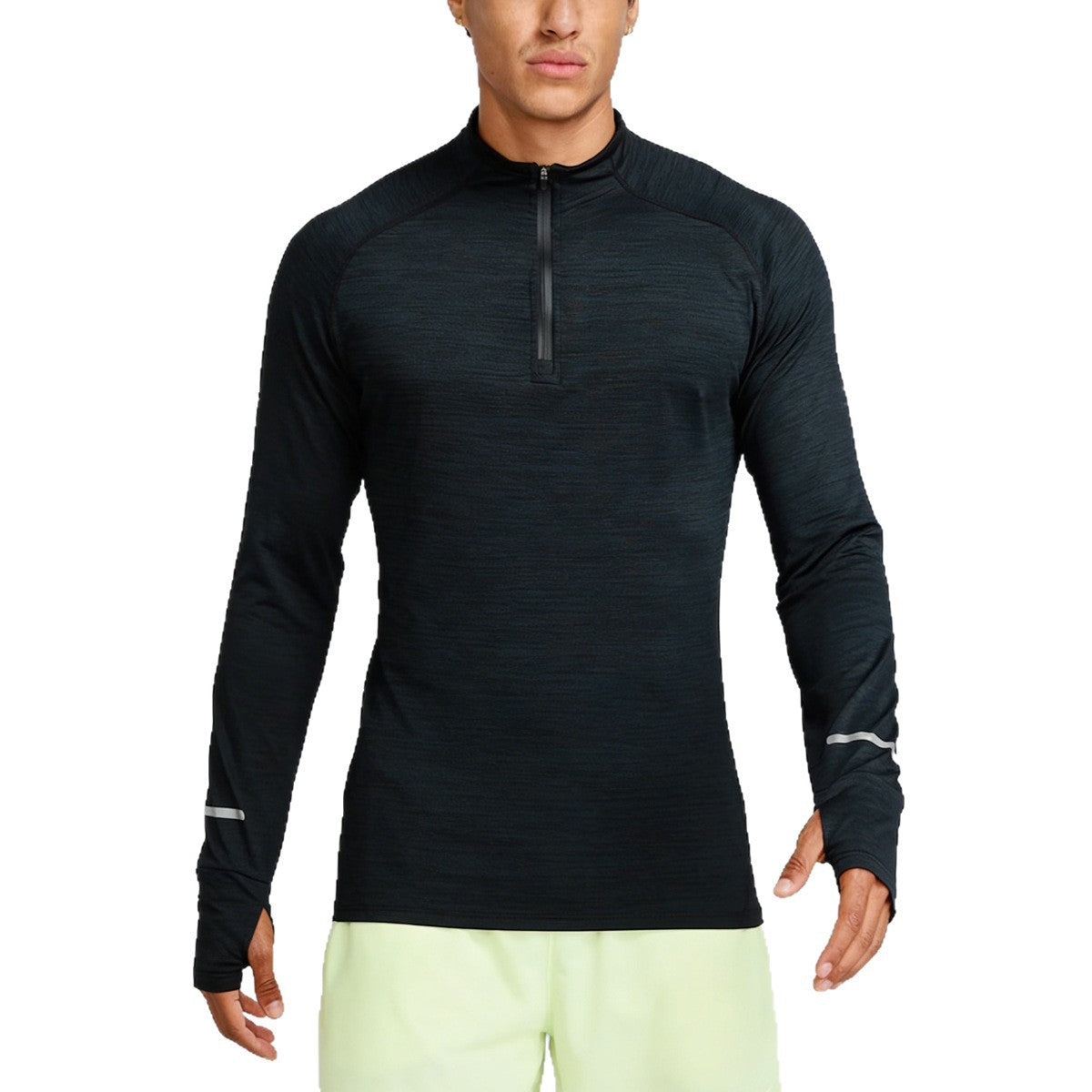 Trainingsshirt Langarm mit halbem Reissverschluss – Bild 5 | LuxeStyle